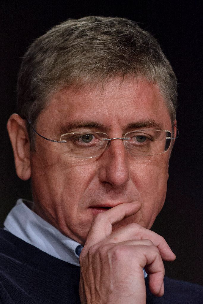 Gyurcsány Ferenc, a Demokratikus Koalíció (DK) elnöke a párt debreceni szervezetének fórumán 2014. szeptember 29-én. MTI Fotó: Czeglédi Zsolt