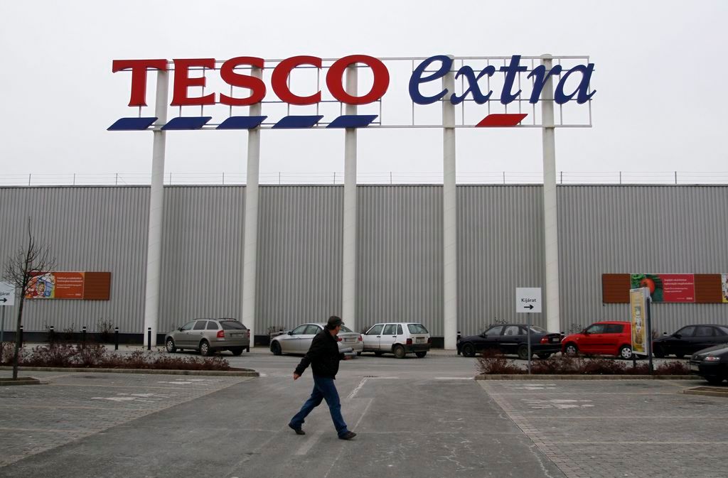 Tesco áruház a miskolci Szentpéteri kapuban 2015. január 7-én. A Magyar Nemzet értesülése szerint a magyarországi Tesco áruházlánc veszteséges üzleteinek bezárását tervezi. MTI Fotó: Vajda János